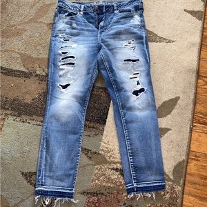4 pairs of American eagle jeggings lot! Size 12